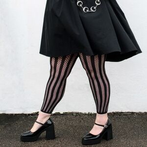 Snag Footless Fishnet Tights Ravish